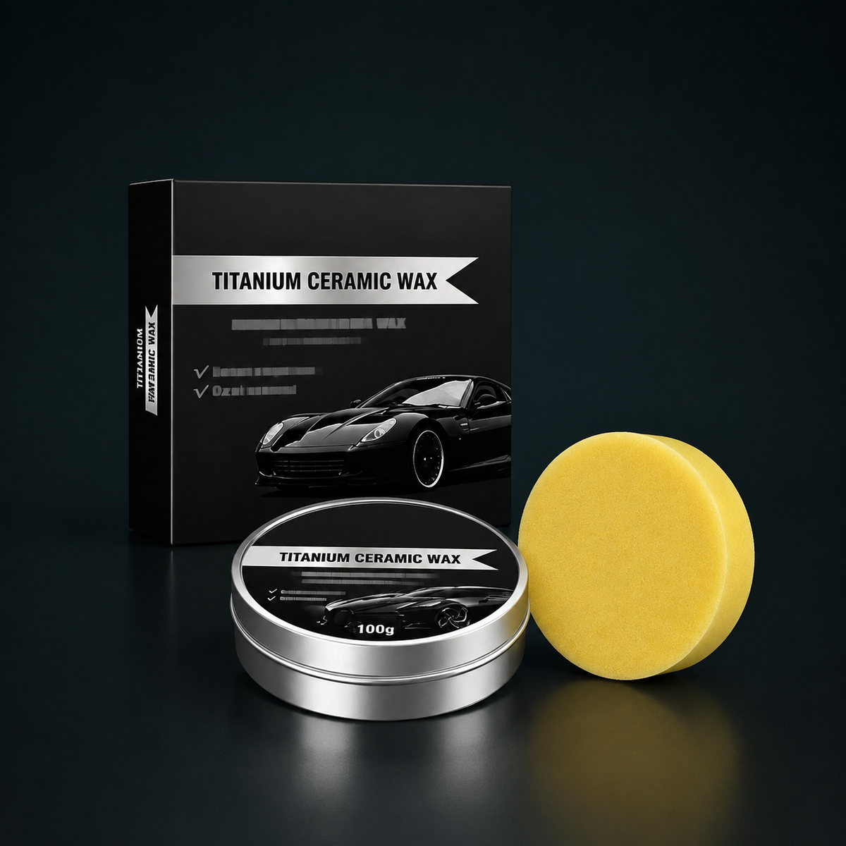 Titanium Ceramic Wax Cream 100g product detail