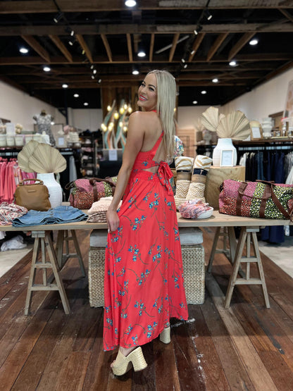 Print Maxi - Red