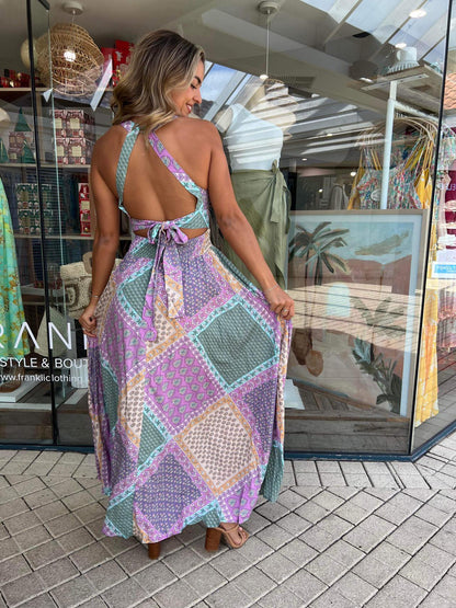 Print Maxi - Purple